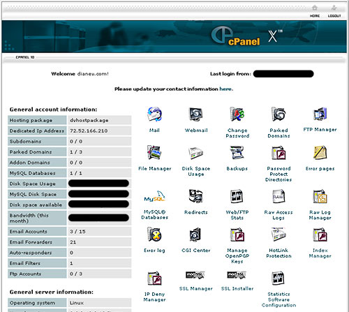 cPanel